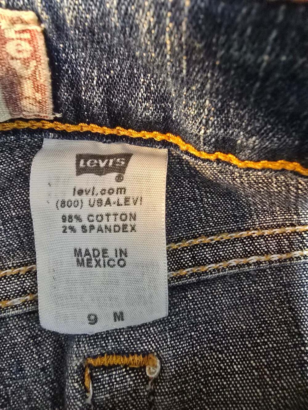 Levi's Flare Jeans Size 9 M - Picture 2 of 4